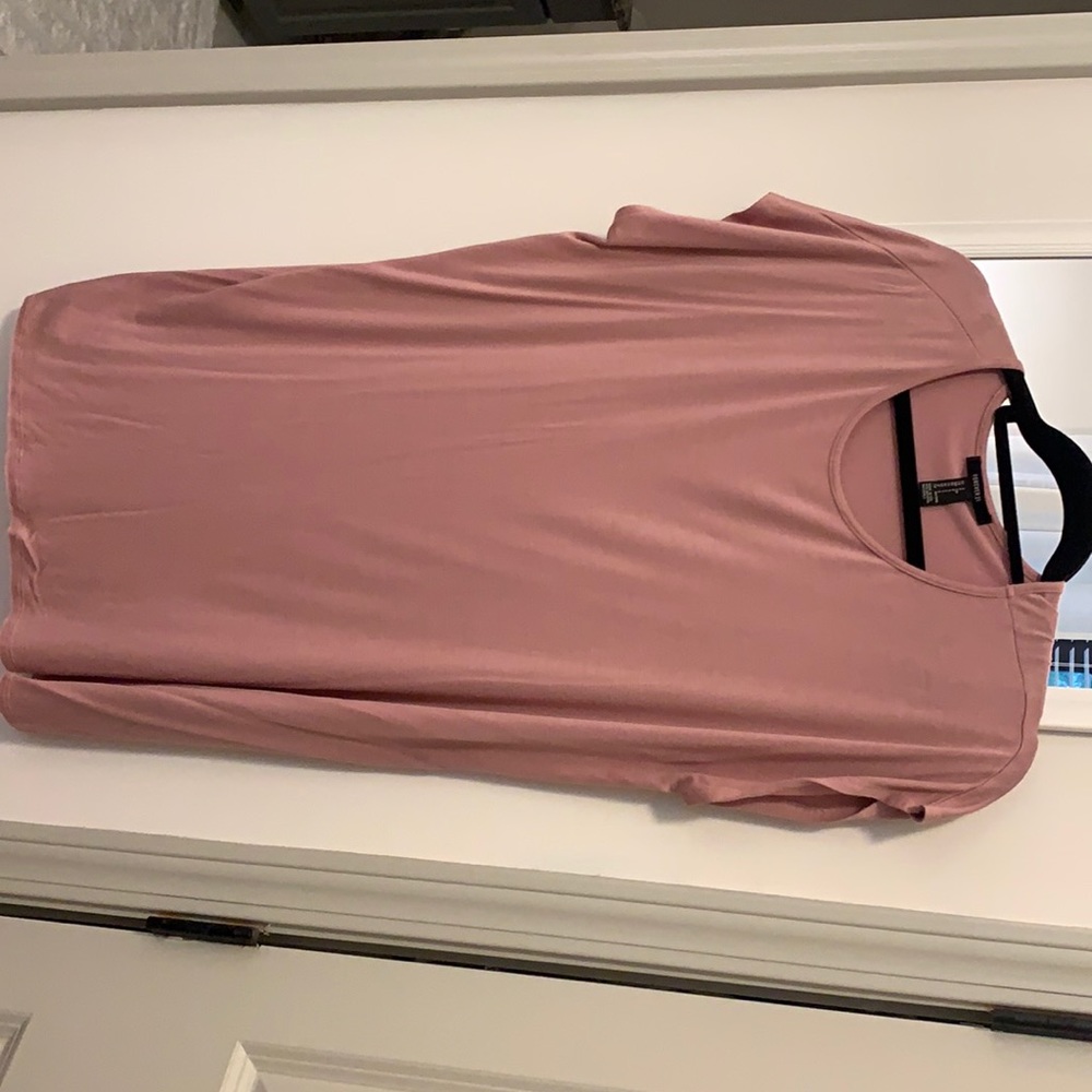 Mauve slip dress
